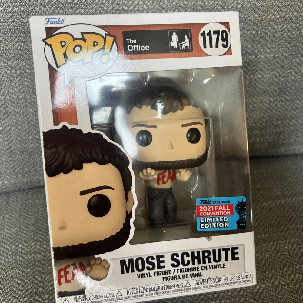 Funko Pop! The Office: Mose Schrute #1179 2021 Fall Convention Limited Edition